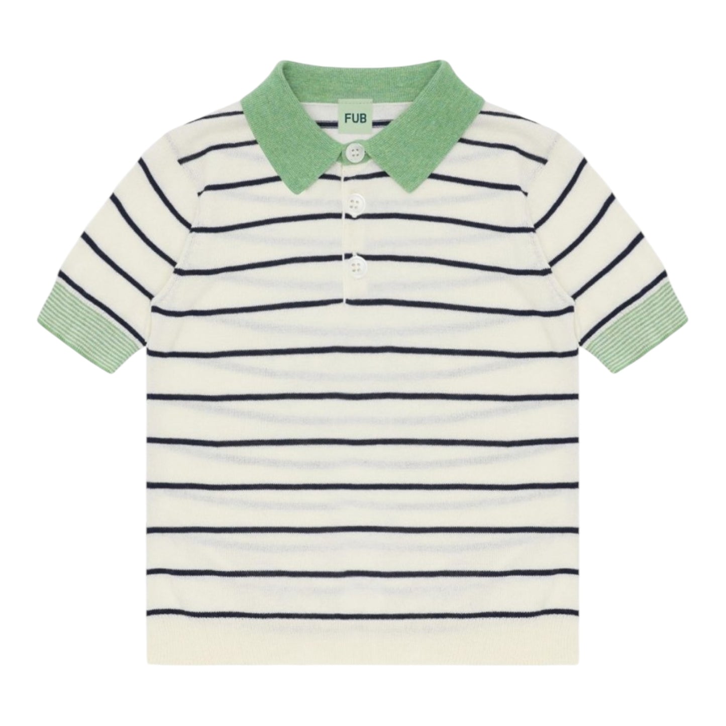 Gestreiftes Polo von Fub, Gr. 80-130, Farbe: ecru/ dark navy