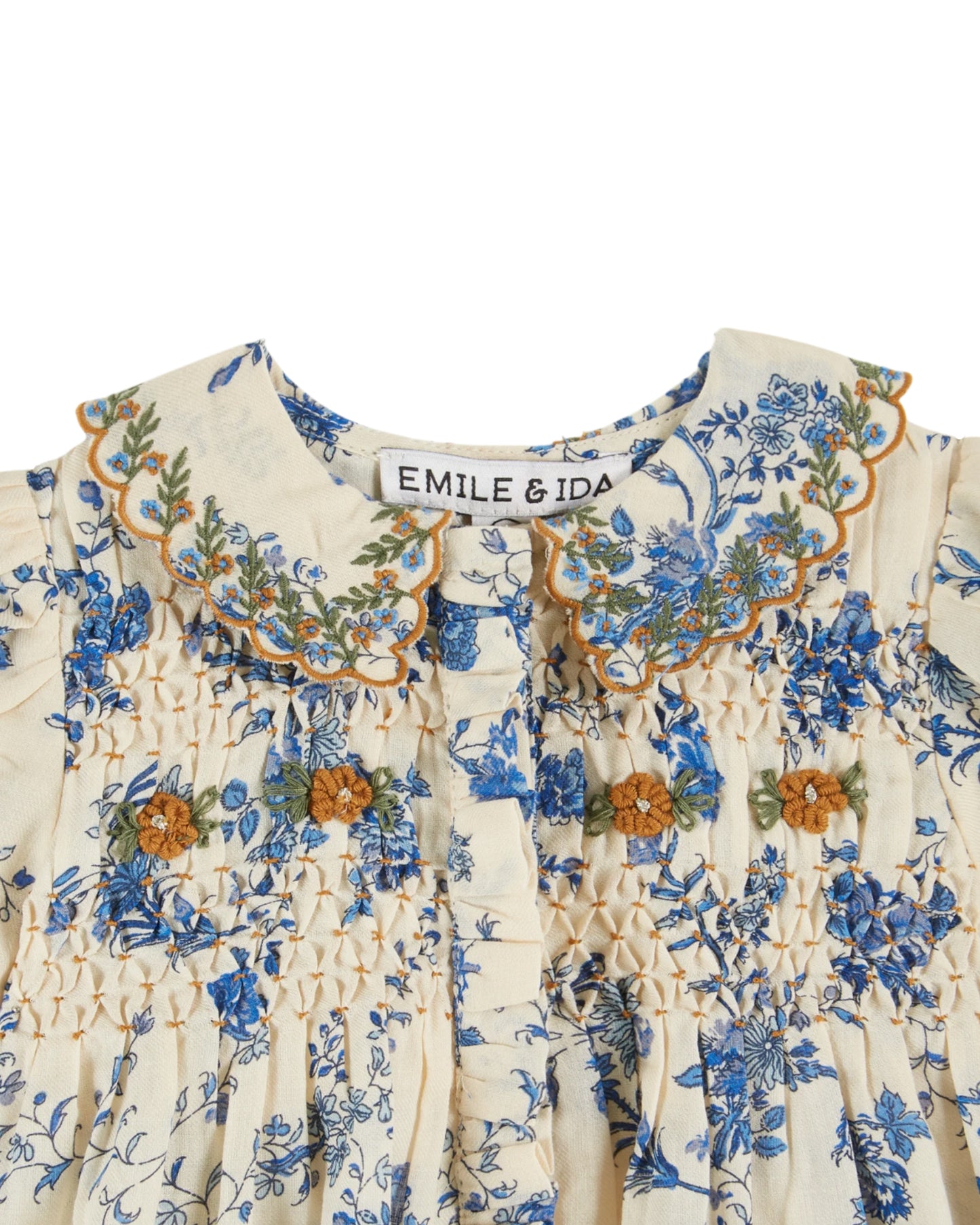 Als Inspiration für Dich: Bluse von Emile et Ida, Gr. 6-24 Monate, Farbe: orcid bleu