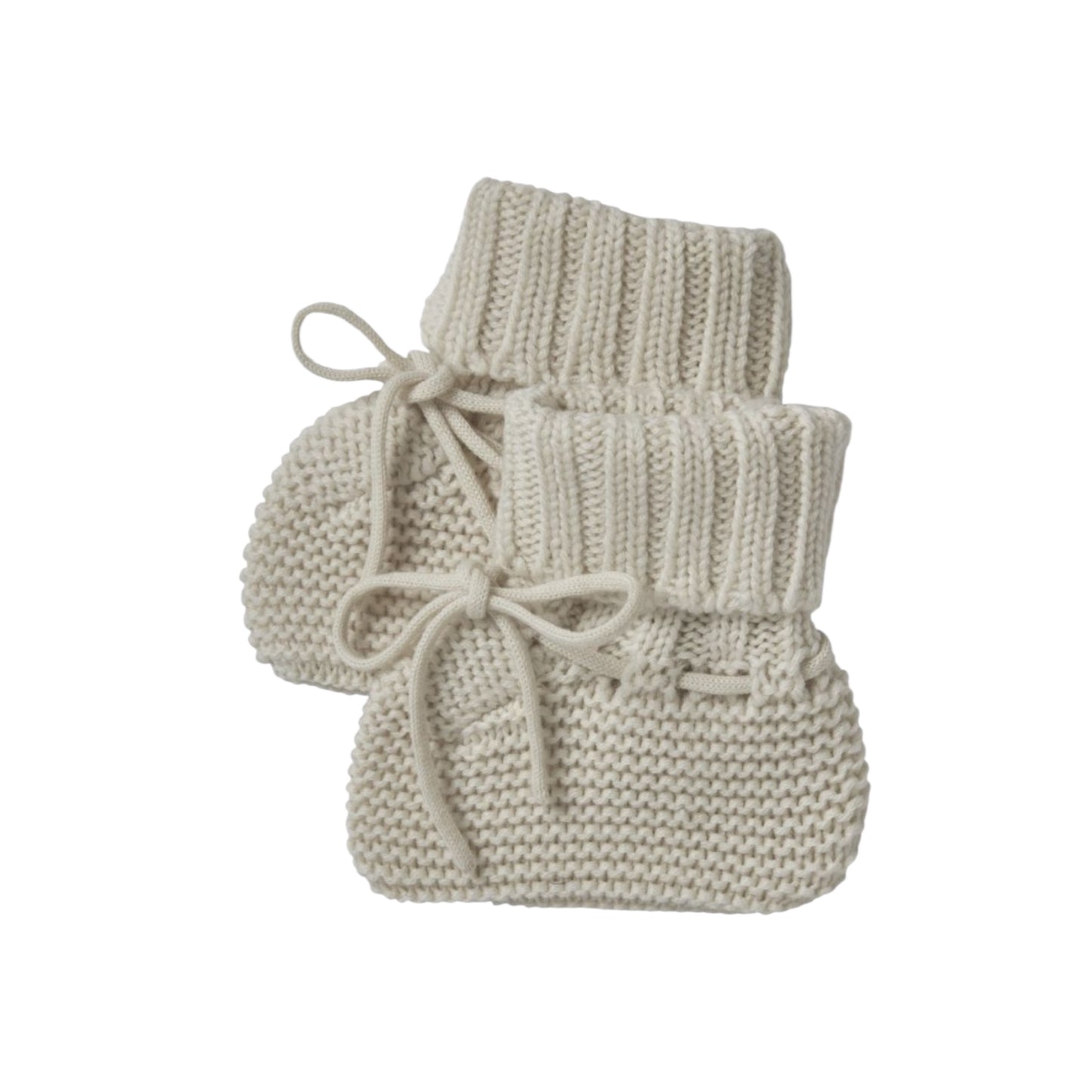 Baby Söckchen aus Merinowolle von Fub, 56-74, Farbe: ecru