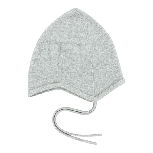Babymütze aus 100% Bio-Baumwolle, Gr. 56-86, Farbe: light grey melange