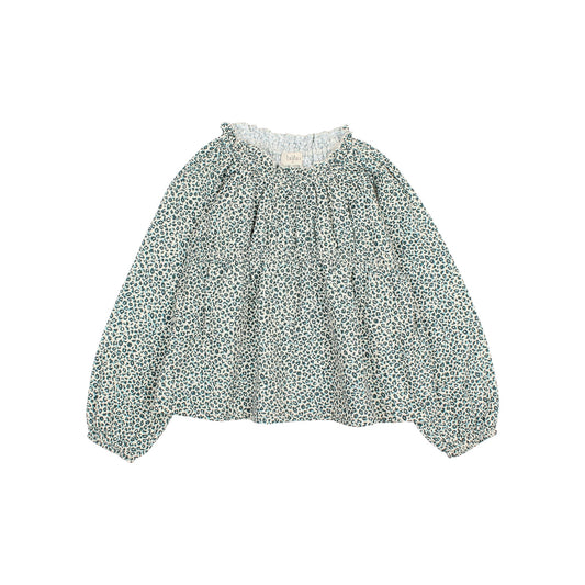 Bluse von Búho, Gr. 3-6 Jahre, Farbe: alpine green