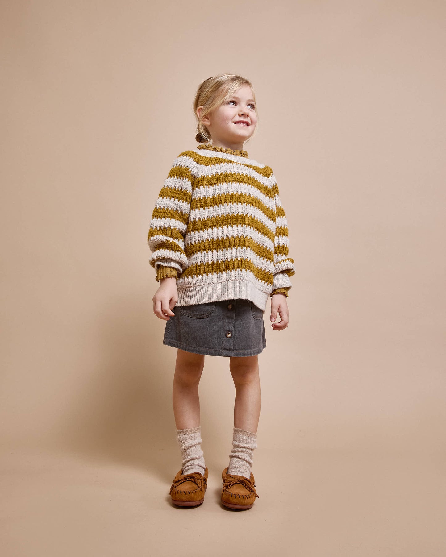 Denim Rock von Búho, Gr. 3-6 Jahre, Farbe: grey denim