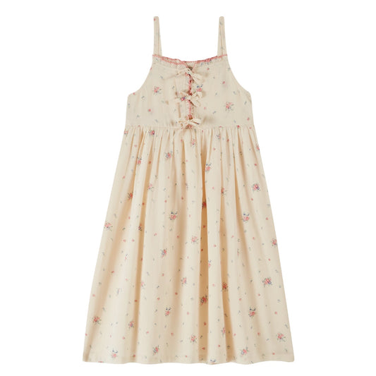 Bedruckte lange Kleid von Emile et Ida, Gr. 4-6 Jahre, Farbe: paquerette