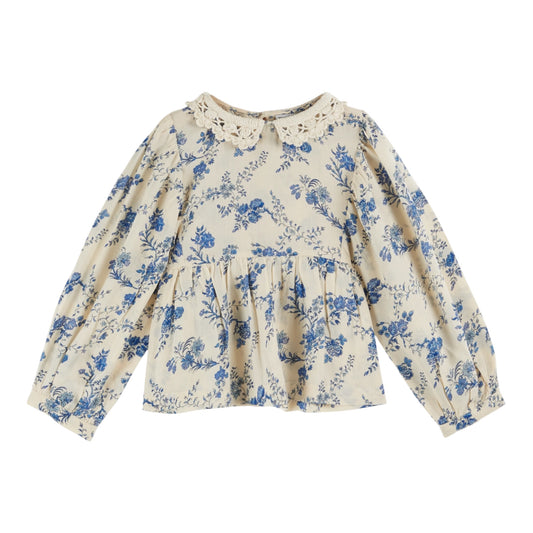 Bluse von Emile et Ida, Gr. 3-6 Jahre, Farbe: orchid bleu