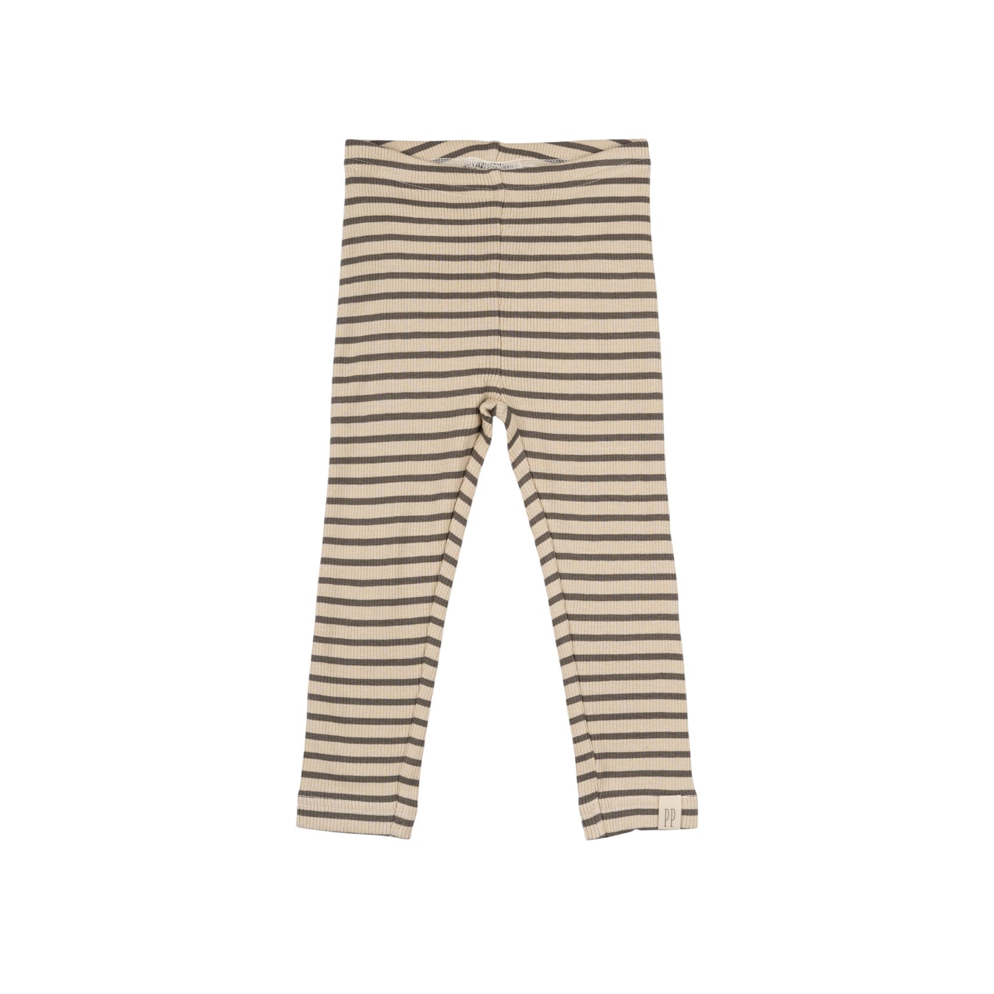 Leggings von Petit Piao, Gr. 62-104, Farbe: earth brown/ off white