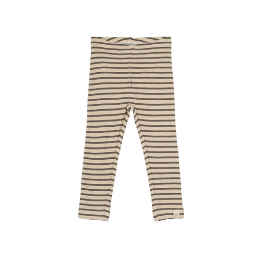 Leggings von Petit Piao, Gr. 62-104, Farbe: earth brown/ off white