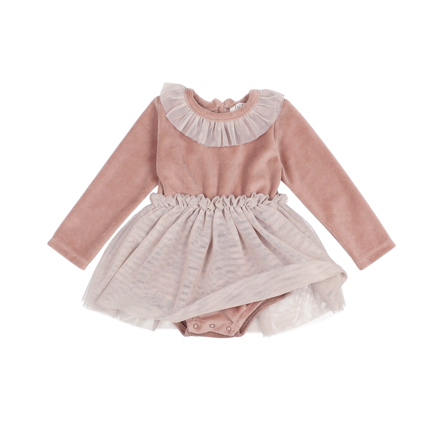 Kombi-Ballet-Kleid von Búho, Ge. 3-24 Monate, Farbe: rose
