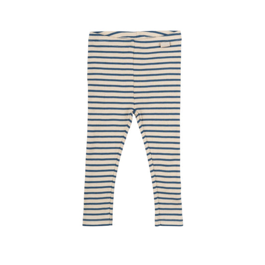 Leggings von Petit Piao, Gr. 56-110, Farbe: denim blue/ off white