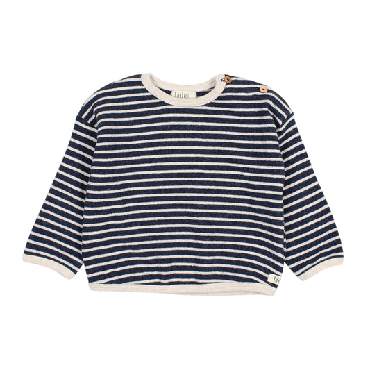 Soft Jersey Sweatshirt von Búho, Gr. 3-24 Monate, Farbe: navy