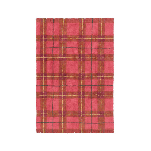 Waschbarer Teppich von Lorena Canals, Farbe: vintage red