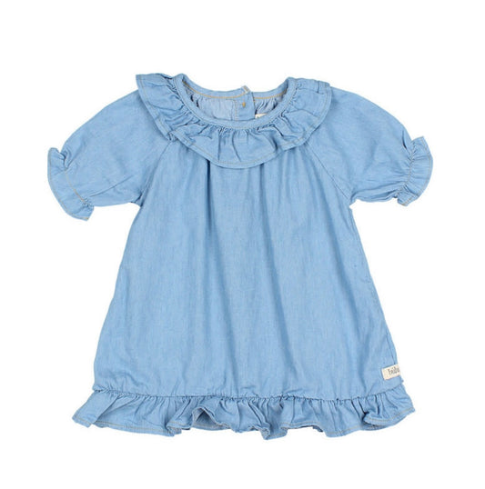 Jeanskleid von Búho, Gr. 3-24 Monate, Farbe: denim