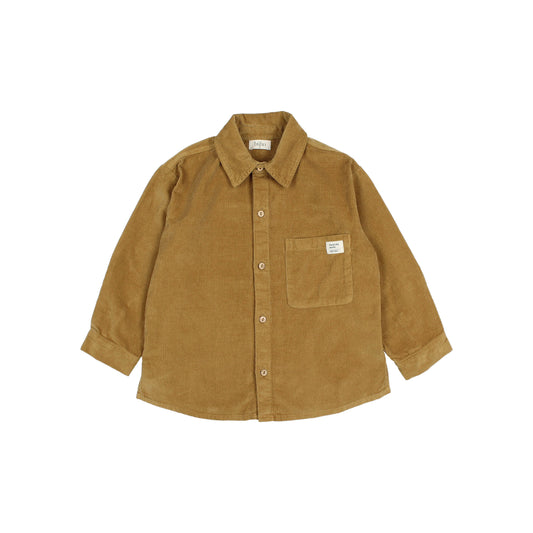 Hemd aus Microcord von Búho, Gr. 3-6 Jahre, Farbe: ocre