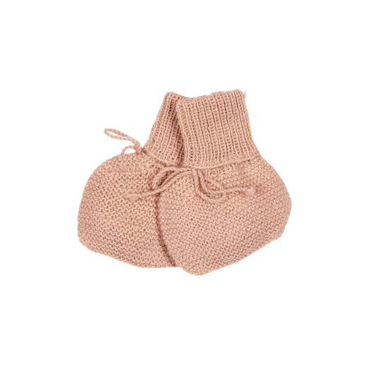 Babysöckchen aus Alpaca von Huttelihut, Gr. 0-6 Monate, Farbe: altrosa