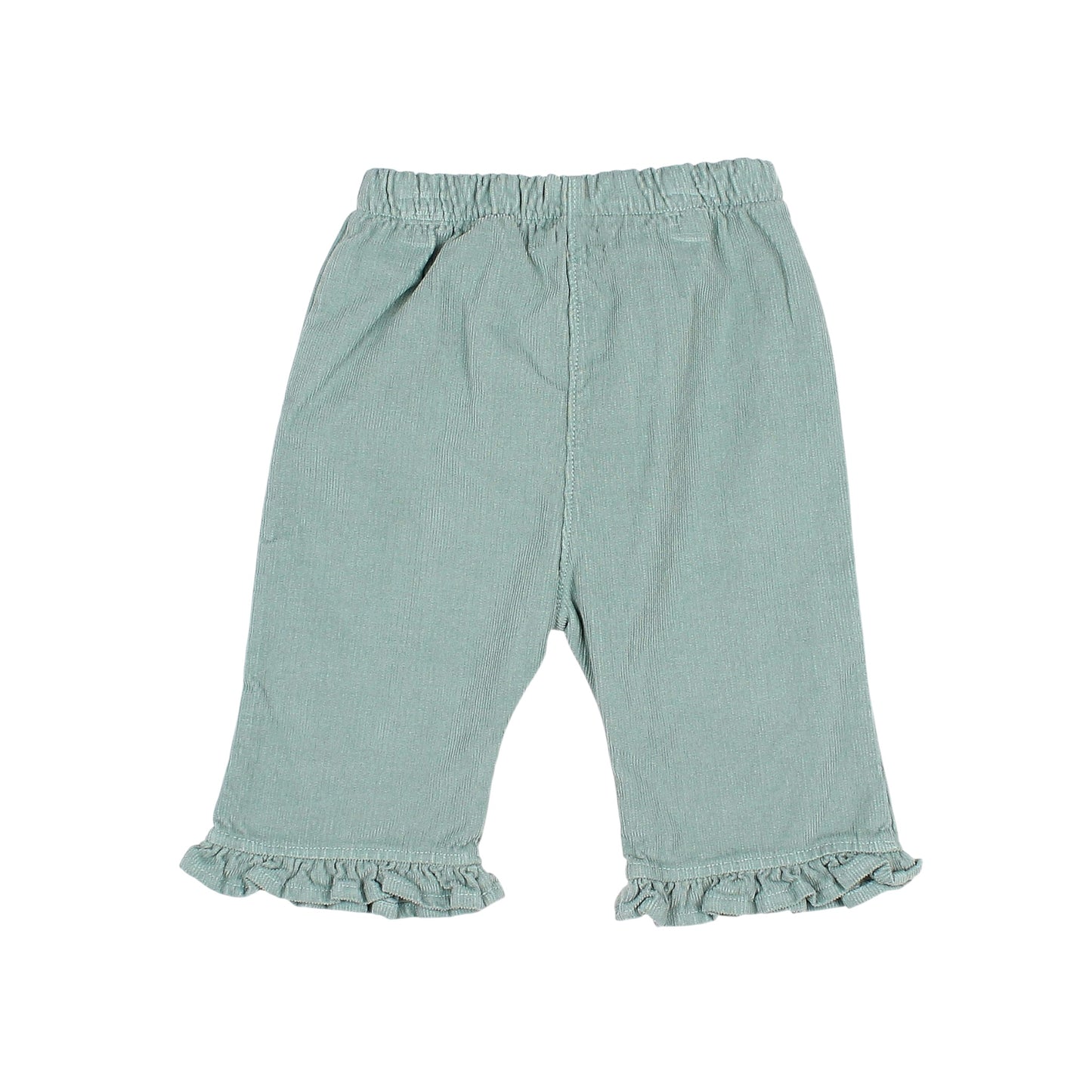 Hose aus weichem Mikrocord von Búho, Gr. 3-24 Monate, Farbe: alpine green