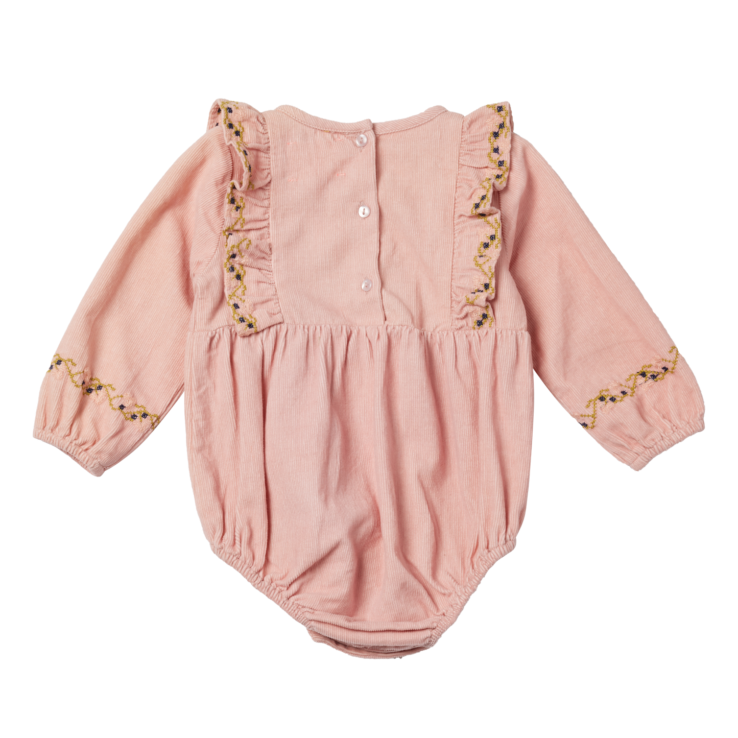 Romper aus Mikrocord von Bonheur du jour Paris, Gr. 62-92, Farbe: rose