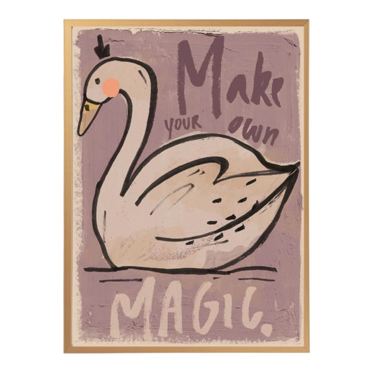 Poster „Schwan“ von Studio Loco
