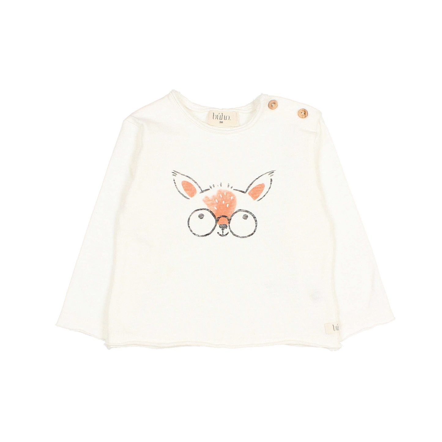 T-Shirt von Búho, Gr.3-24, Farbe: off white