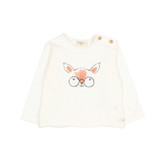 T-Shirt von Búho, Gr.3-24, Farbe: off white