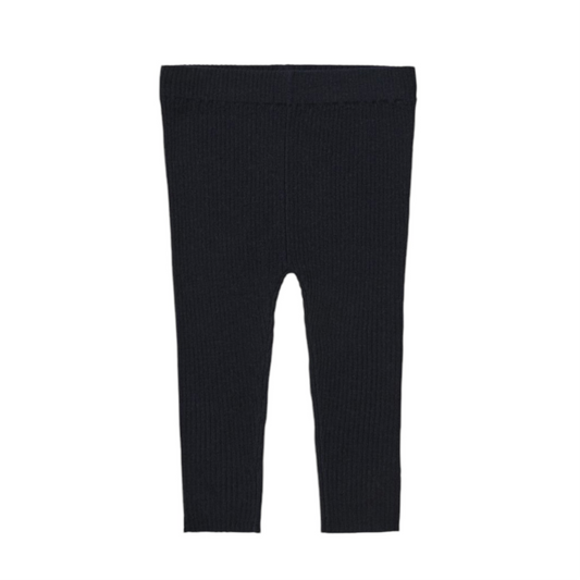 Baby Slimfit Leggings aus 100% Merinowolle, Gr. 62-92, Farbe: dark navy