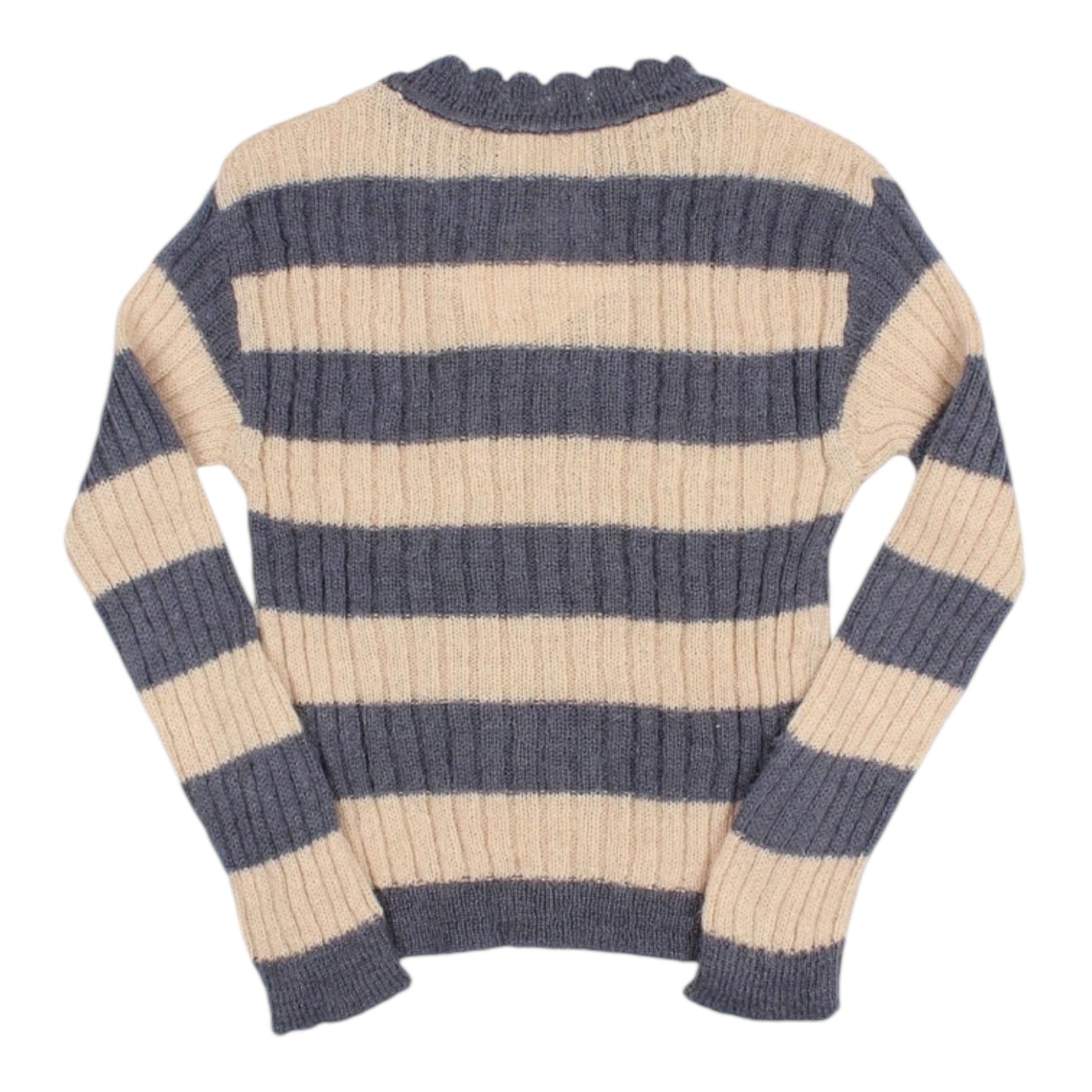 Striped sweater by Búho, size 3-6 years, color: antique blue