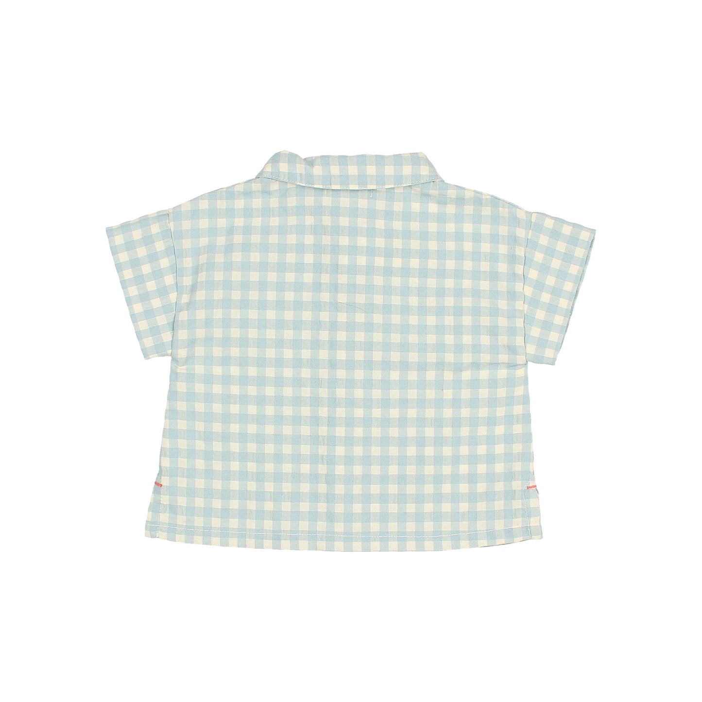 Karohemd von Búho, Gr. 3-24 Monate, Farbe: aqua