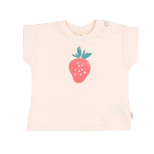 T-Shirt von Búho, Gr. 3-24 Monate, Farbe: cream pink