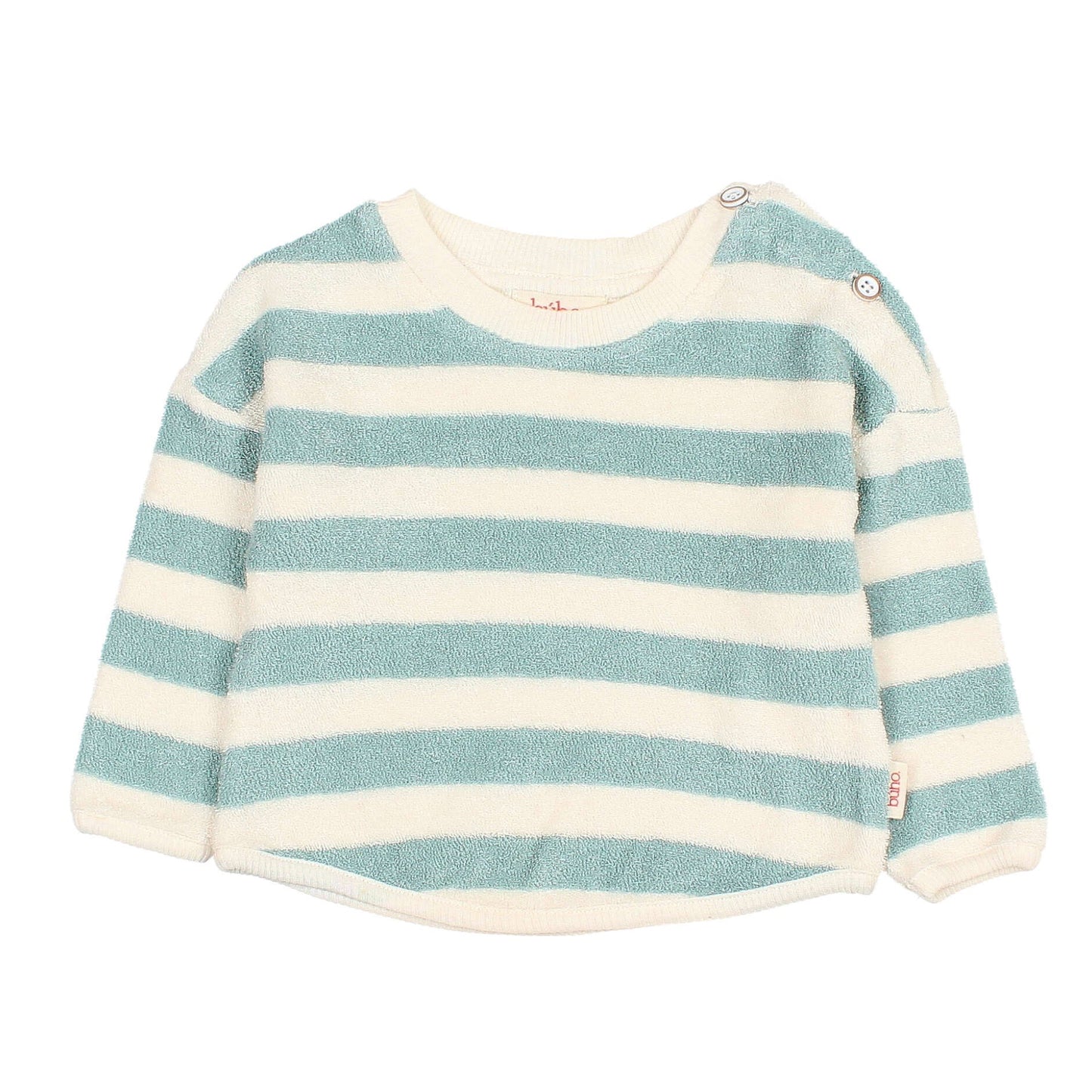 Terry Sweatshirt von Búho, Gr. 3-24 Monate, Farbe: green moos