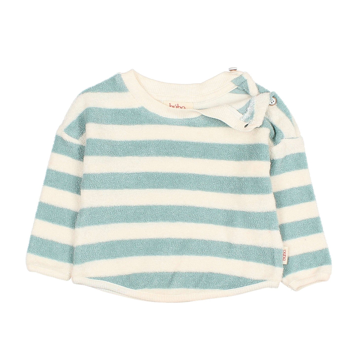 Terry Sweatshirt von Búho, Gr. 3-24 Monate, Farbe: green moos