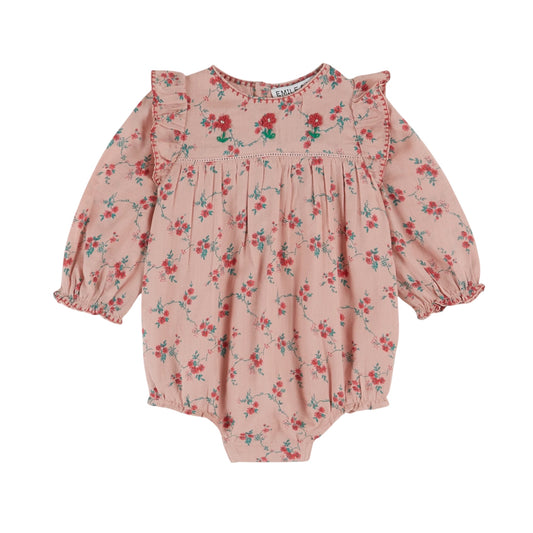 Romper von Emile et Ida, Gr. 3-12 Monate, Farbe: aster