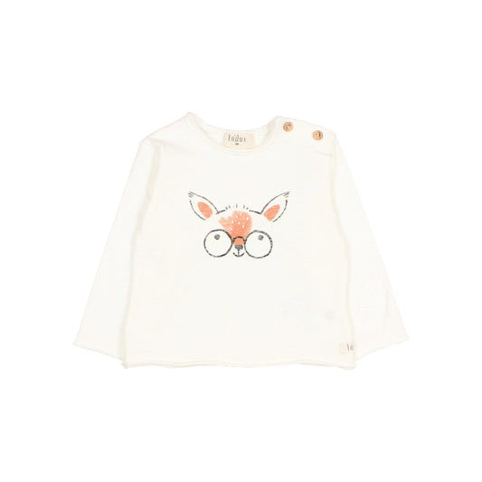 T-Shirt von Búho, Gr.3-24, Farbe: off white