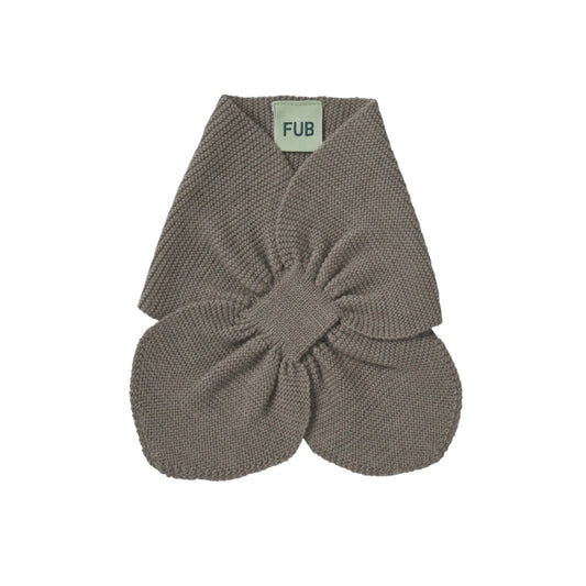 Schlittenschal aus Merinowolle von Fub, Gr. 1-6 Jahre, Farbe: beige melange