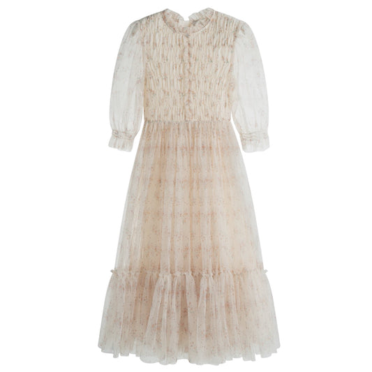 Kleid Valentina von C‘era una volta, Gr. 4-8 Jahre, Farbe: cream flower