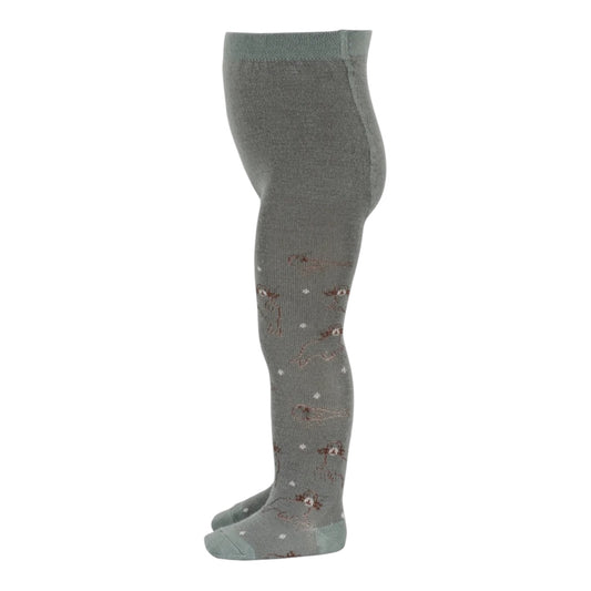 Wollstrumpfhose Robyn von MpKids, Hr. 60-90, Farbe: seerosenblatt