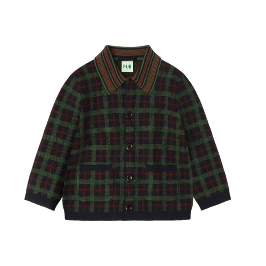 Gefilzte Jacke aus Merinowolle von Fub, Gr. 100-120, Farbe: dark navy