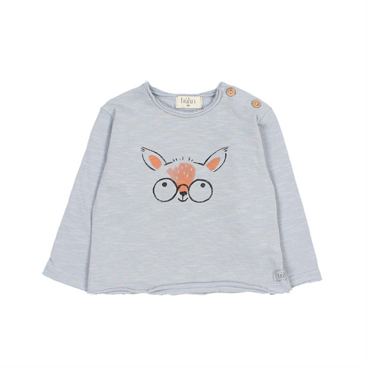 T-Shirt von Búho, Gr.3-24, Farbe: soft blue