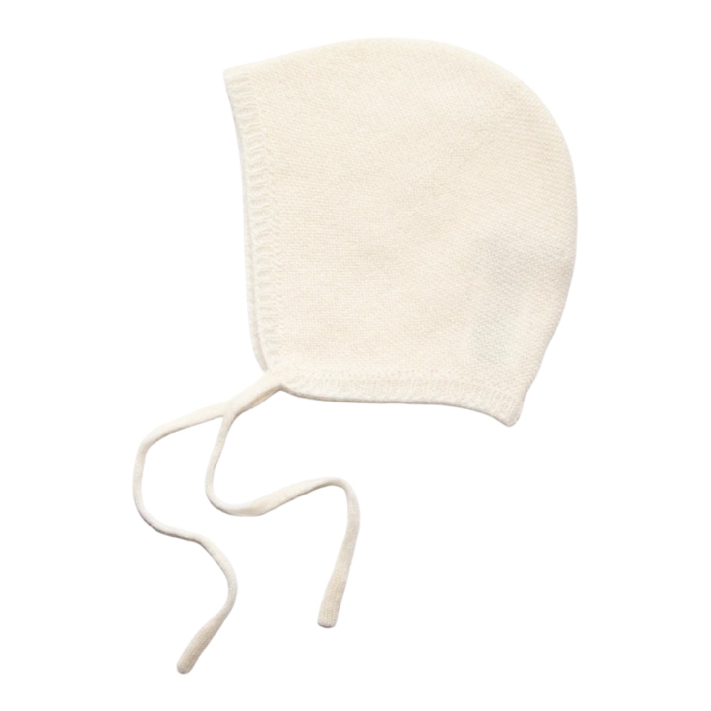 Mütze „Jojo“ von Papa Lobster, 0-12 Monate aus 100% Kaschmir, Farbe: off white