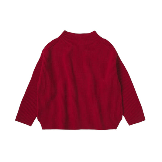 Pullover aus Merinowolle von Fub, Gr. 100-150, Farbe: red