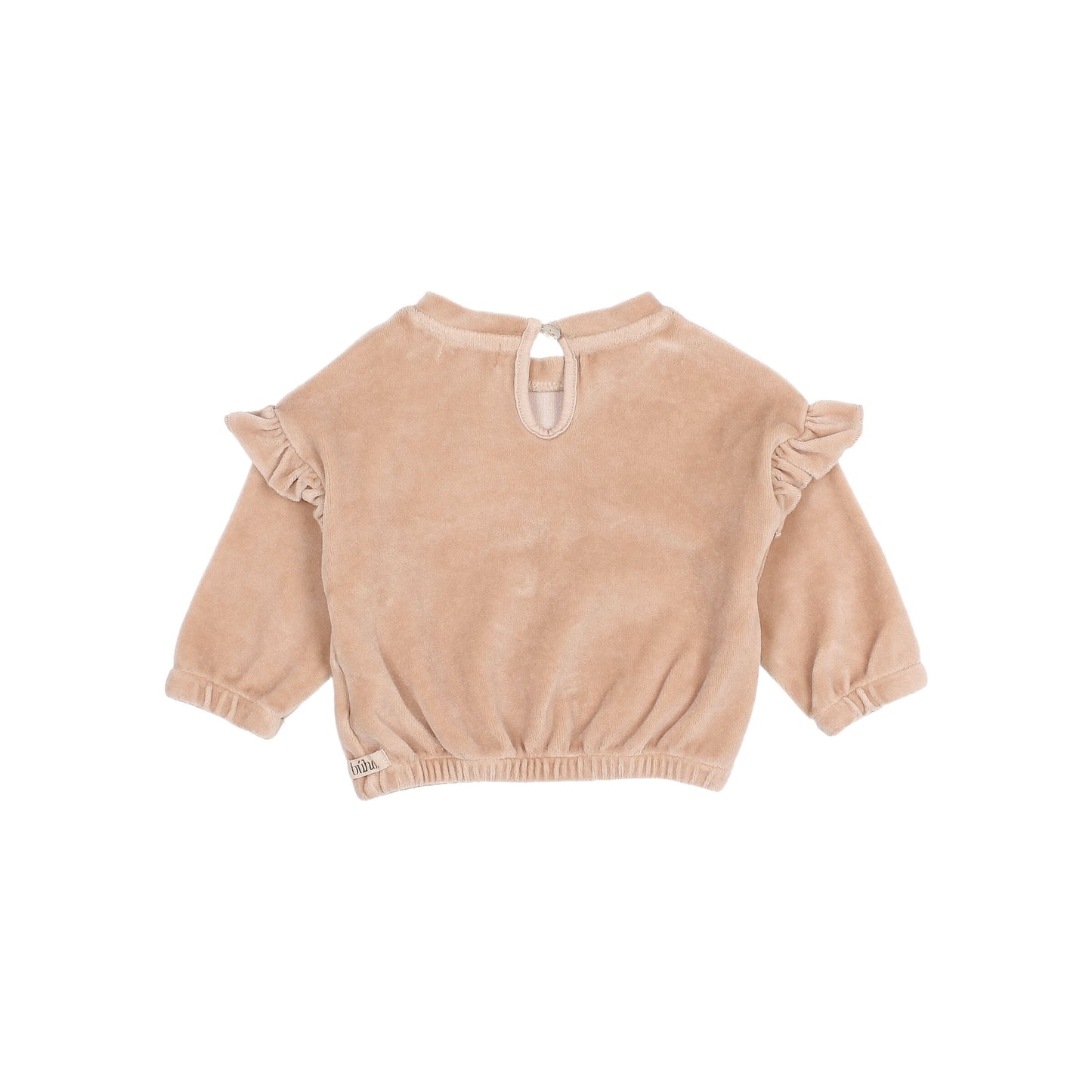 Samt Sweatshirt von Búho, Gr. 3-24 Monate, Farbe: rose