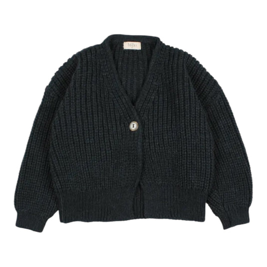 Cardigan by Búho, size 3-8 years, color: deep forest