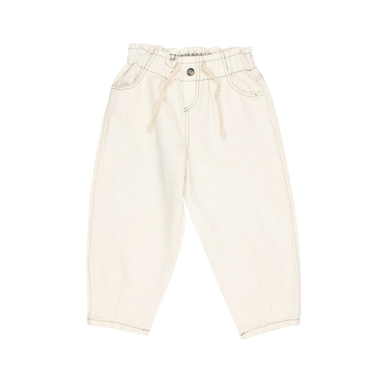 Twill Mädchen Hose von Búho 3-6 Jahre, Farbe: ivory