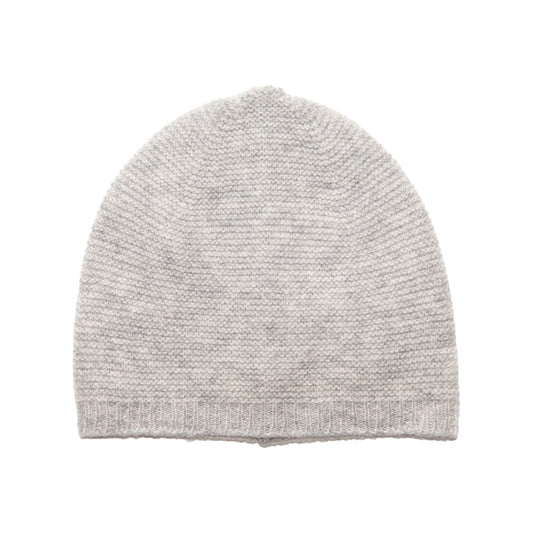 Babymütze Anouk aus 100% Kaschmir von Papa Lobster, Gr. 0-1 Jahr, Farbe: light grey melange