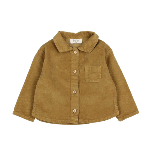 Hemd aus Mikrocord von Búho, Gr. 6-24 Monate, Farbe: ocre