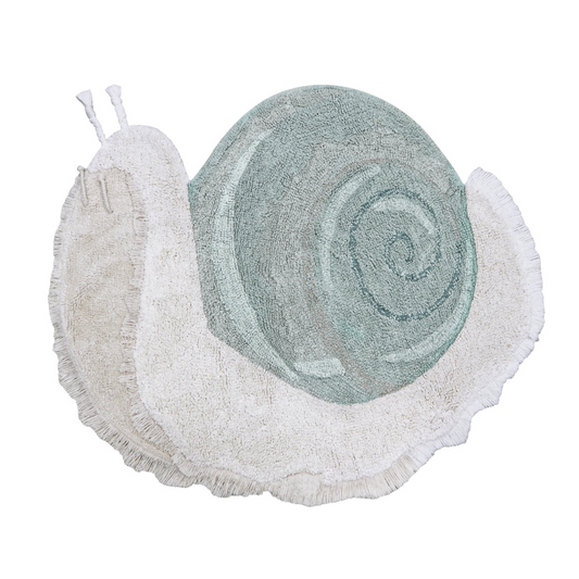 Waschbarer Teppich Schnecke von Lorena Canals
