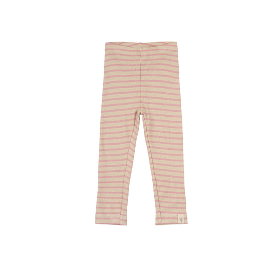 Leggings von Petit Piao, Gr. 62-116, Farbe: bright rose/ off white
