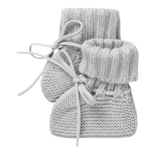 Baby Boots von Fub, Gr. 56-80, Farbe: light grey melange