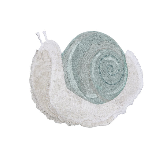 Waschbarer Teppich Schnecke von Lorena Canals