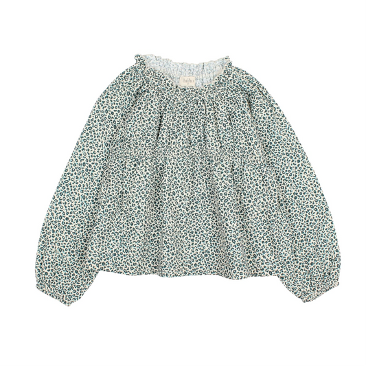 Bluse von Búho, Gr. 3-6 Jahre, Farbe: alpine green