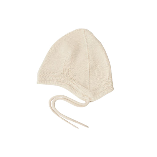 Babymütze aus Merinowolle von Fub, Gr. 56-74, Farbe: ecru