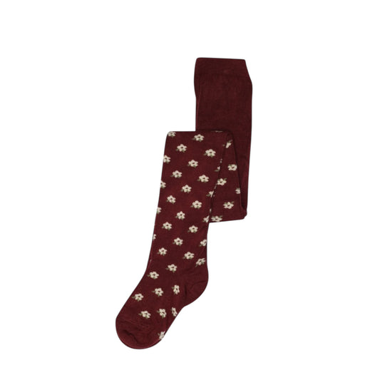 Strumpfhose Johana von MpKids, Gr. 60-90, Farbe: wine red