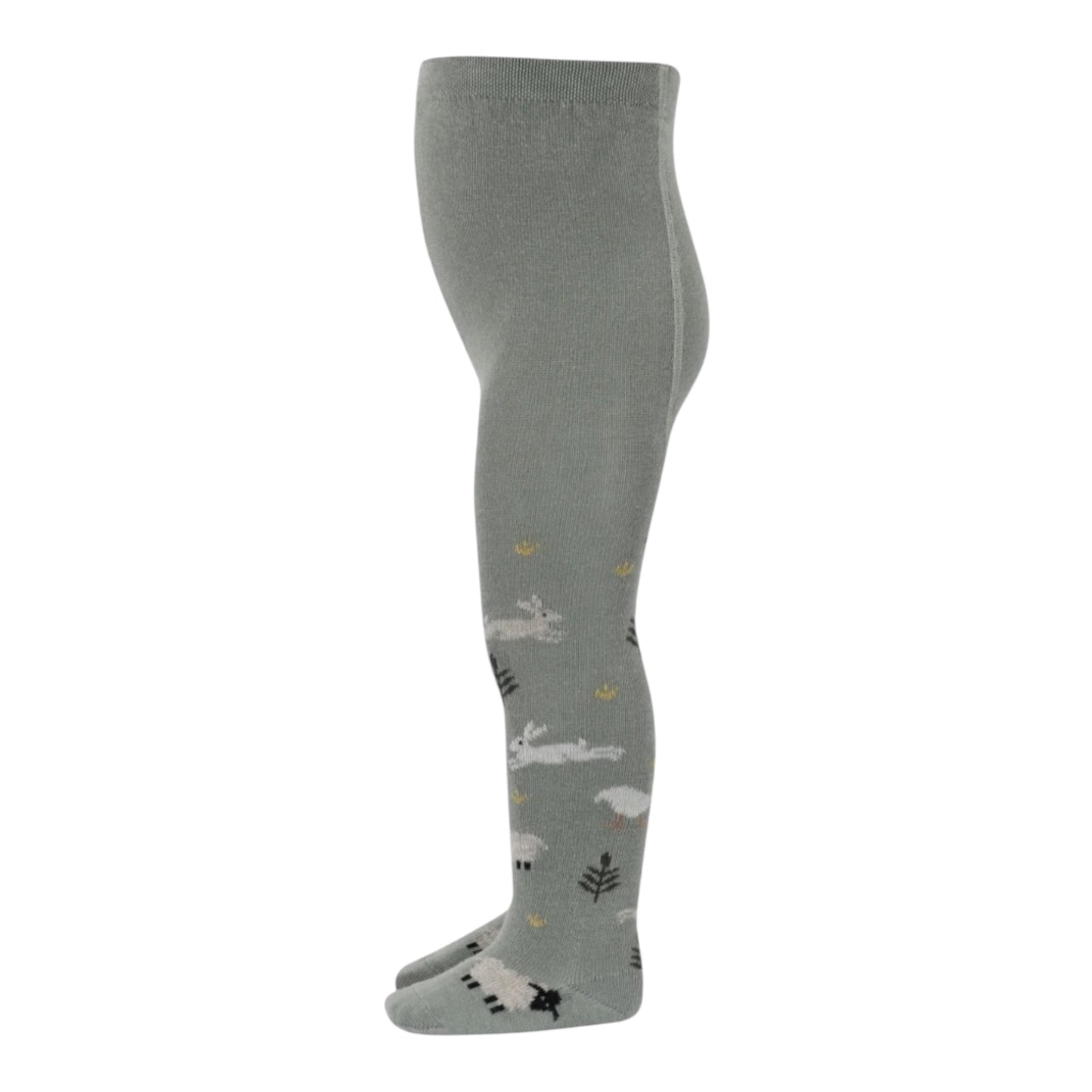 Wollstrumpfhose Olli von MpKids, Gr. 60-90, Farbe: seerosenblatt